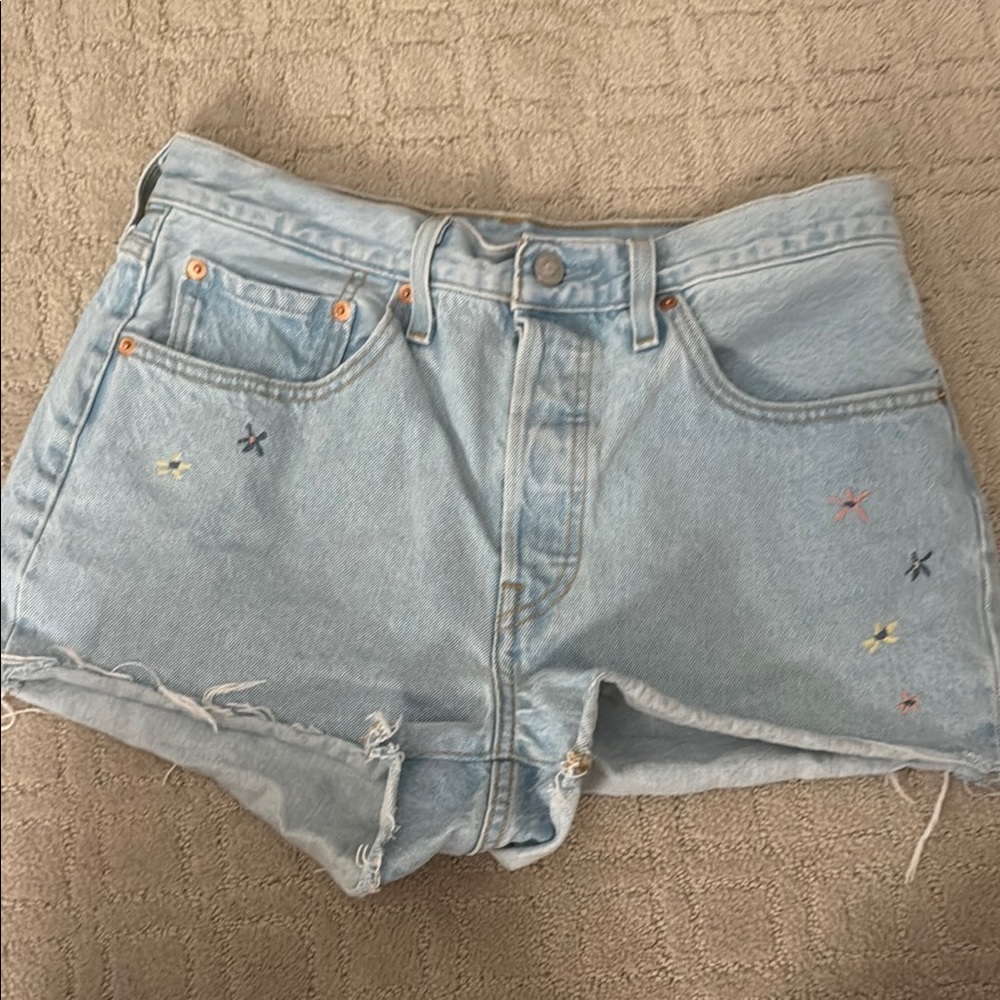 Light Blue Levi’s Denim Women's Shorts